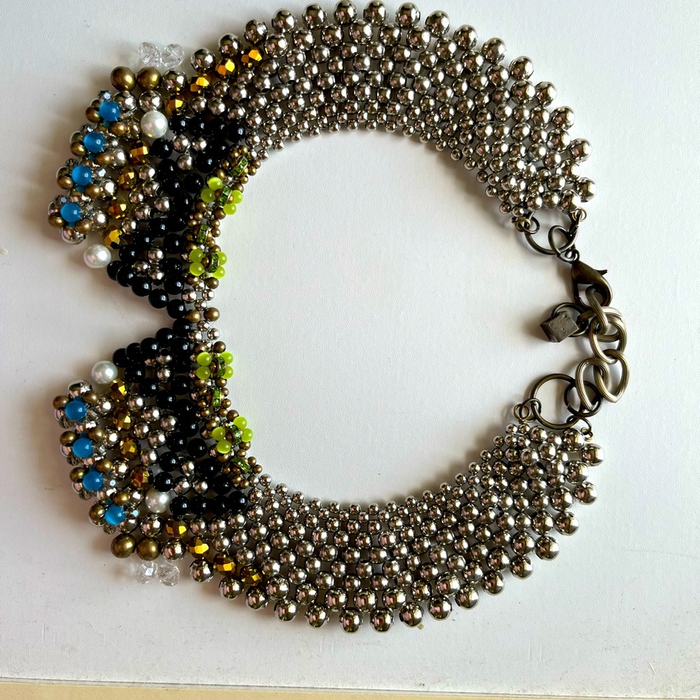Anthropology Pam Miran - beaded choker by I Am Miran